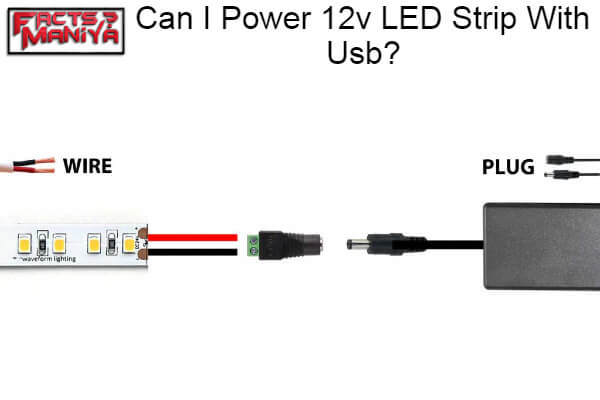 Power 12v LED Strip With Usb