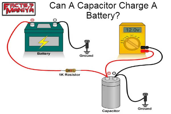Capacitor Charge A Battery