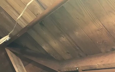 You Are Fixing The Attic Ladder Spring