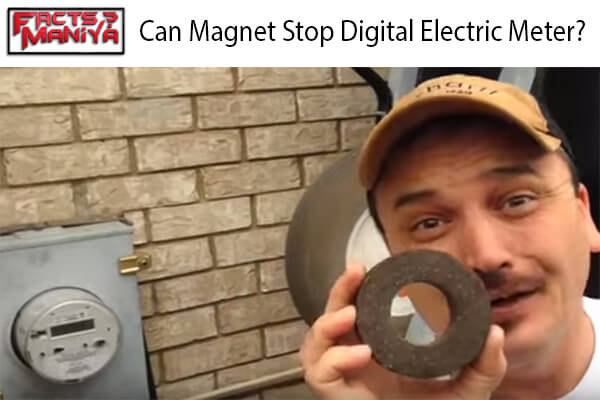Magnet Stop Digital Electric Meter