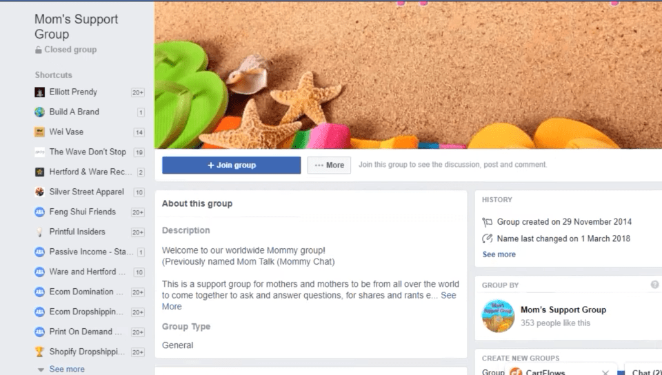Can I target Facebook groups with ads
