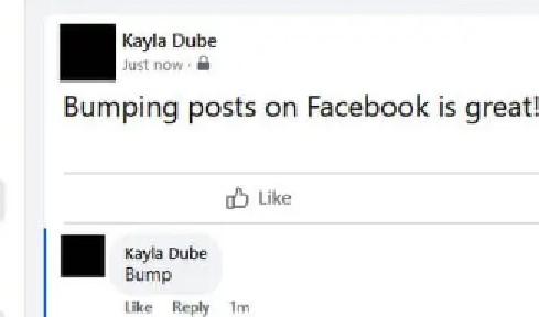 What Does A Facebook Group Bump Mean